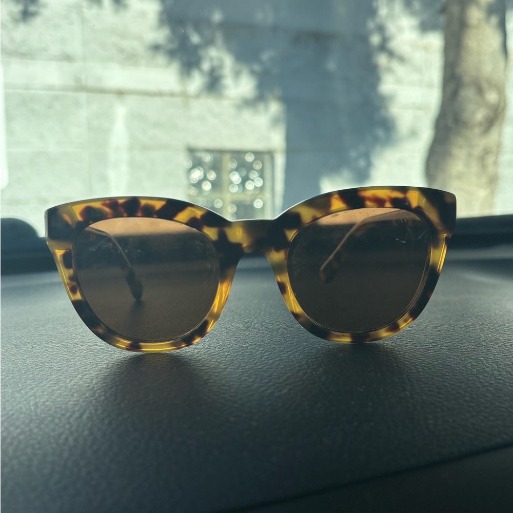 J. Crew Tortoise Pattern Sunglasses - image 1